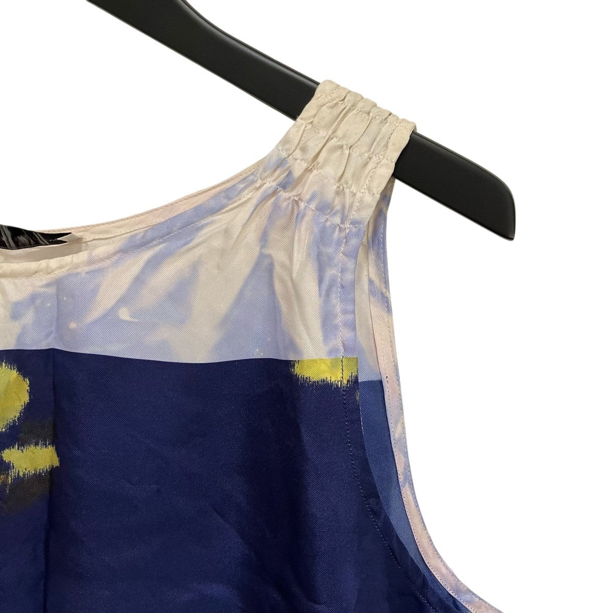 DRIES VAN NOTEN シルクノースリーブ・キャミソールワンピース 古着・中古-4枚目のアイテム画像