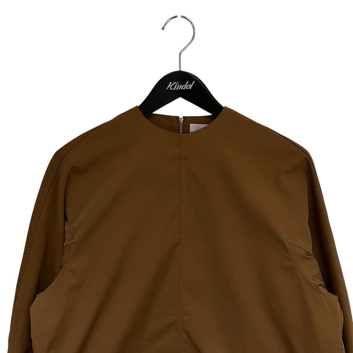 HYKE 23AWTASLAN TWILL TOP長袖ワンピース232-15179-305 古着・中古-3枚目のアイテム画像