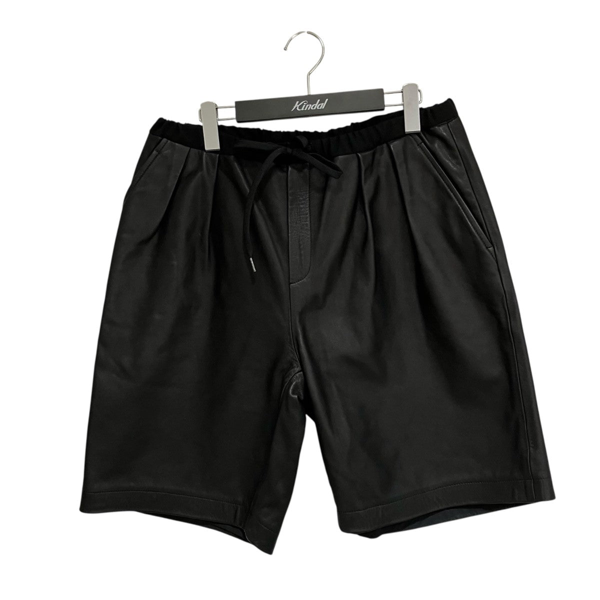 Blanc YM 24AWレザーワイドハーフパンツ 古着・中古-1枚目のアイテム画像