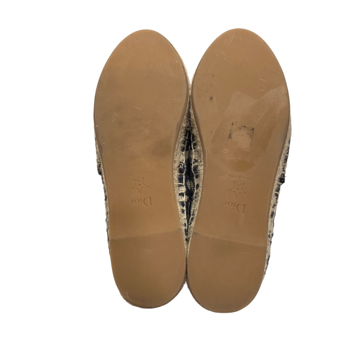 Christian Dior Granville エスパドリーユ オブリーク エンブロイダリーローファーCA0120 古着・中古-5枚目のアイテム画像