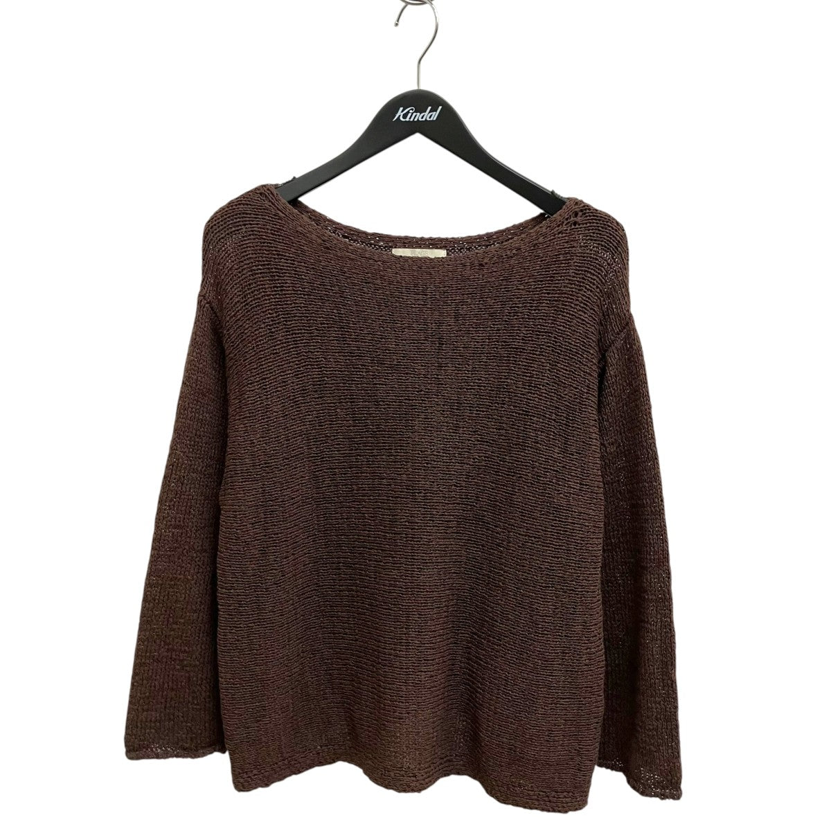 Plage(プラージュ) 25SSlinen mix loose プルオーバー厚手ニット25-080