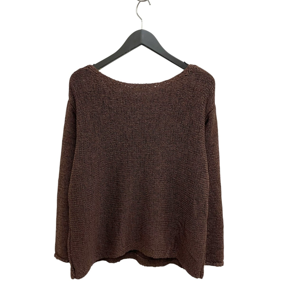 25SSlinen mix loose プルオーバー厚手ニット25-080-922-7161-2-0