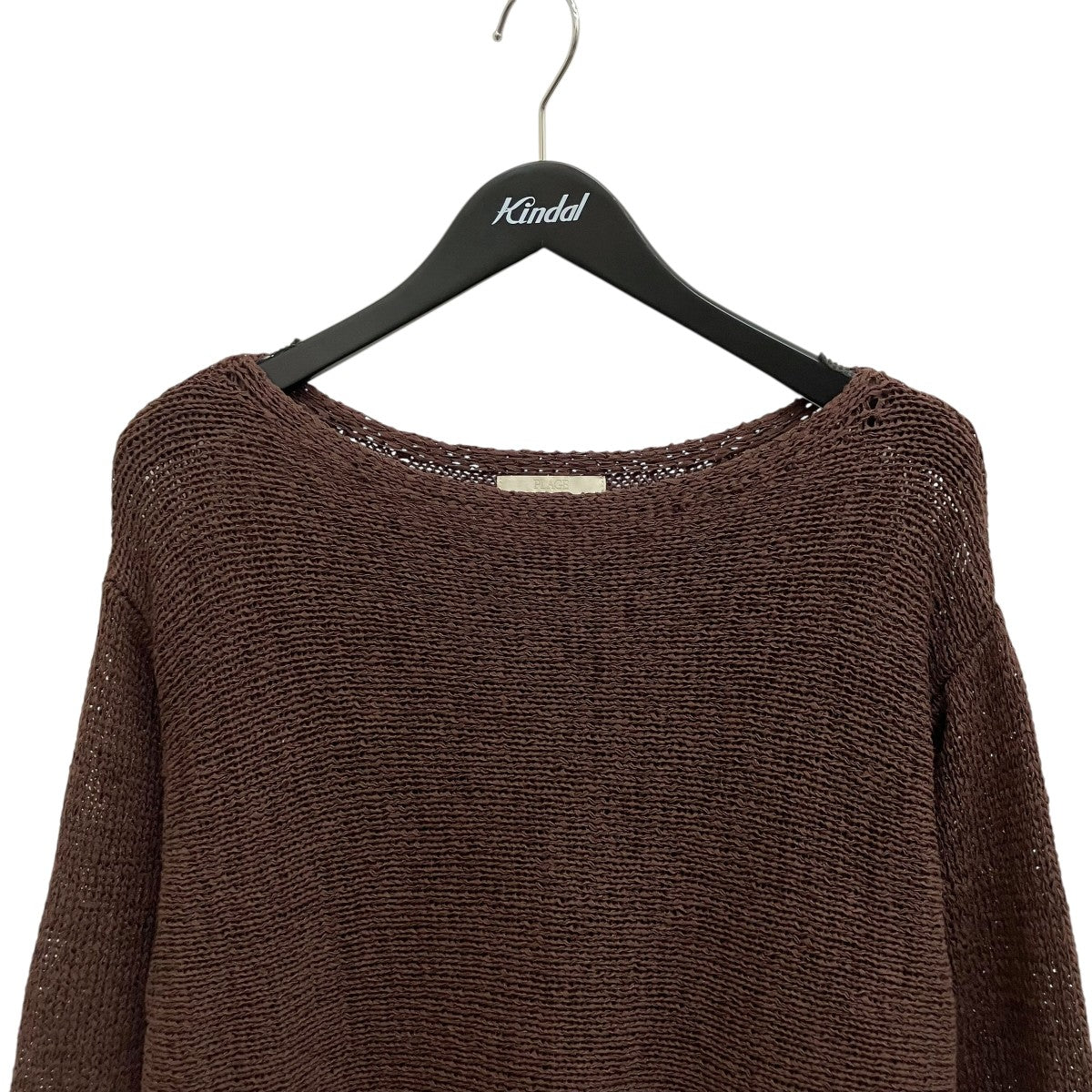 25SSlinen mix loose プルオーバー厚手ニット25-080-922-7161-2-0