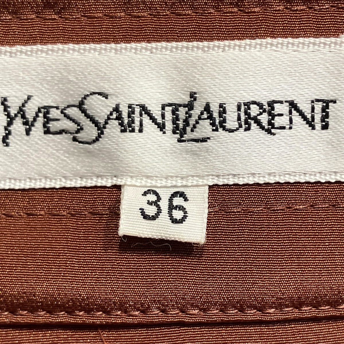 Yves Saint Laurent 長袖ブラウスHTA26-700 古着・中古-8枚目のアイテム画像