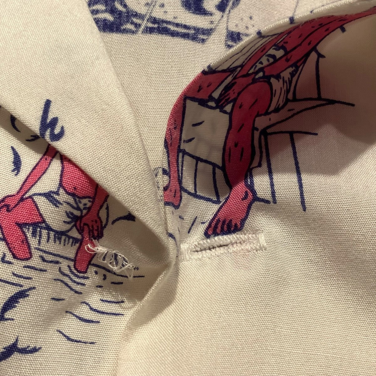 Eanbe BRIBRI 銭湯 アロハシャツ半袖シャツ 古着・中古-5枚目のアイテム画像