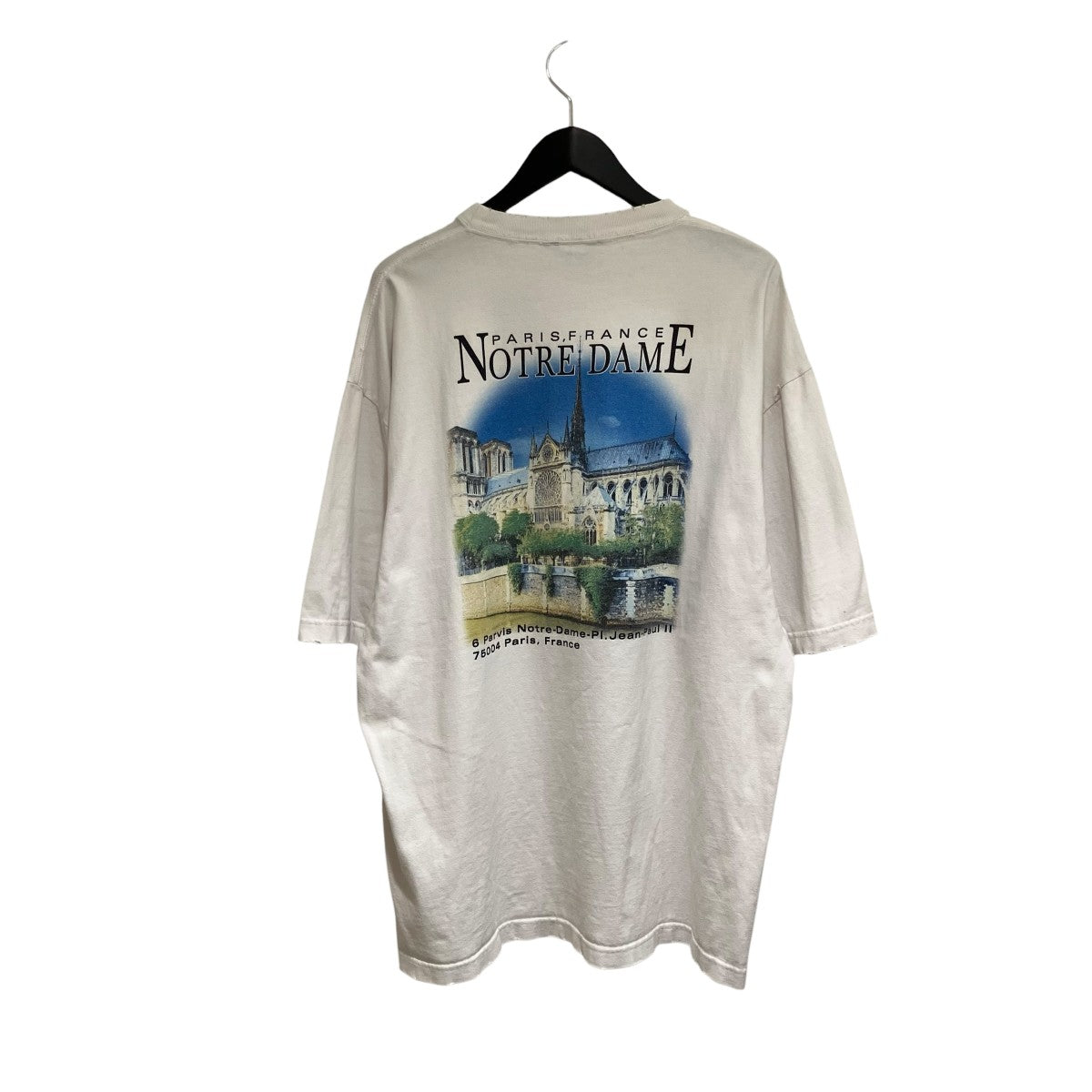 BALENCIAGA 21SSSacre Coeur アートワーク プリント半袖Tシャツ641614 古着・中古-2枚目のアイテム画像