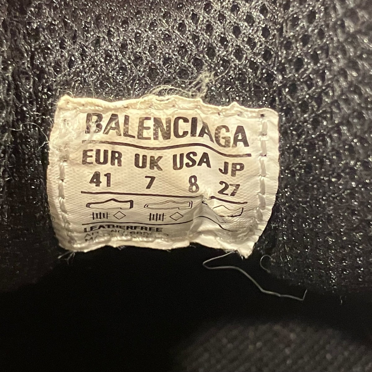 BALENCIAGA DEFENDER SNEAKERローカットスニーカー685613 古着・中古-9枚目のアイテム画像