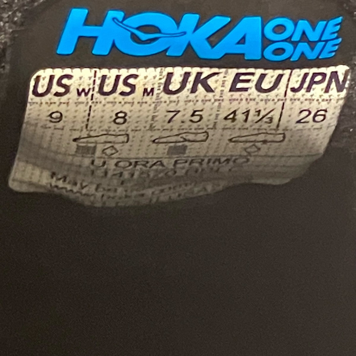 HOKAONEONE ORA PRIMOスニーカー1141570 古着・中古-6枚目のアイテム画像