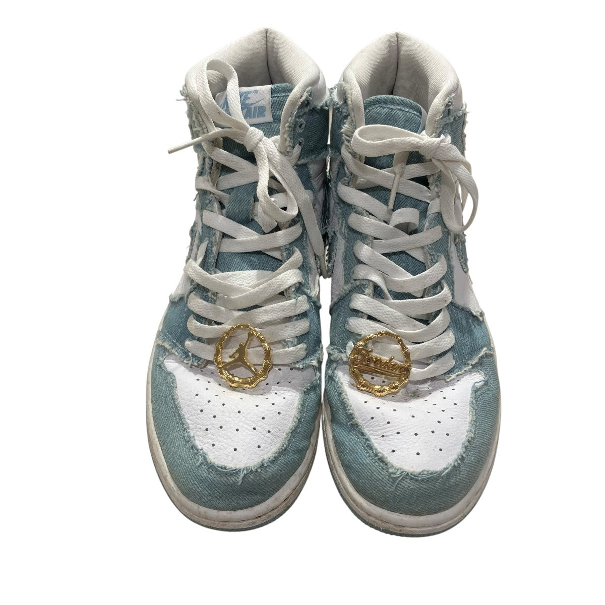 NIKE WMNS Air Jordan 1 High OG DenimハイカットスニーカーDM9036-104 古着・中古-2枚目のアイテム画像