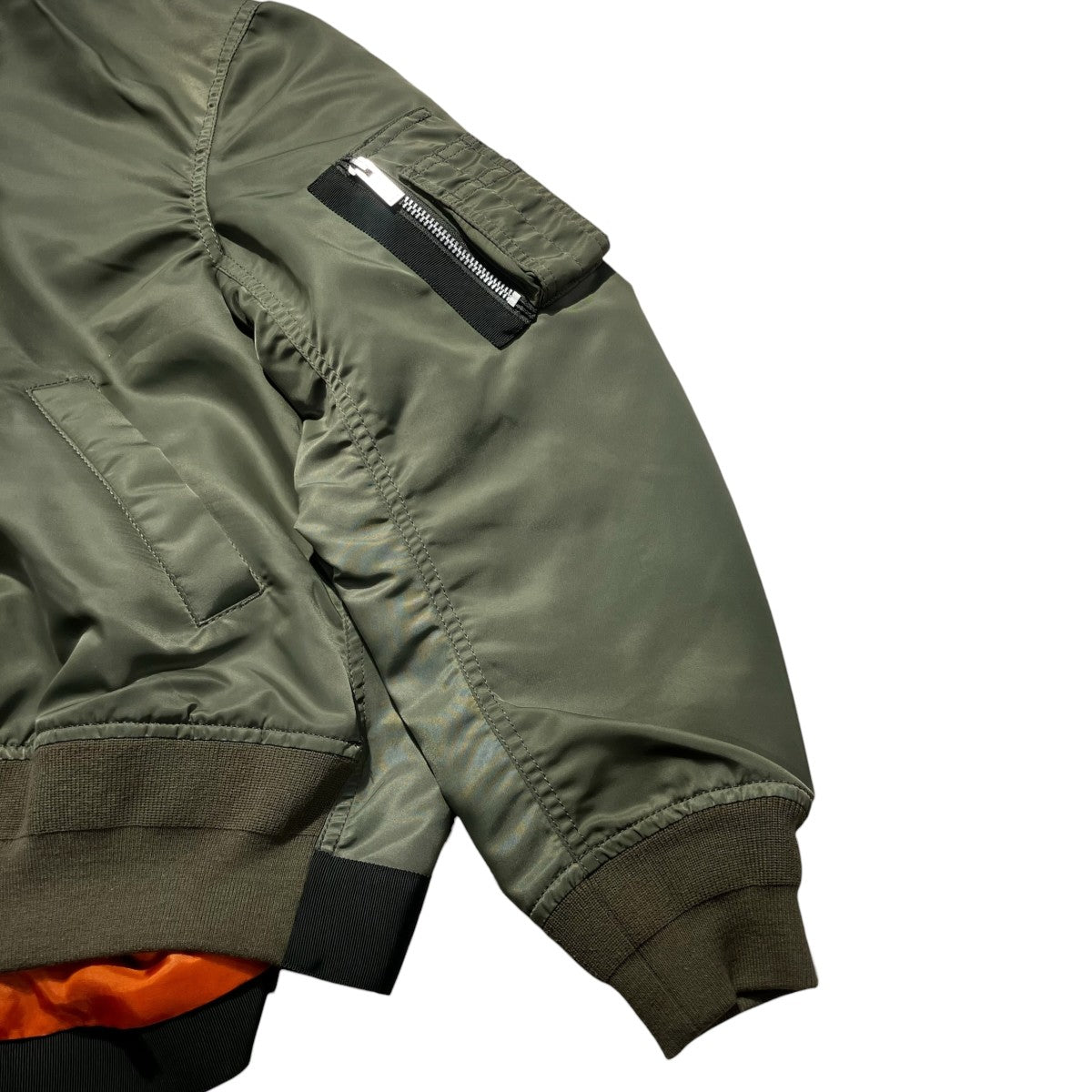 25SSNylon Twill BlousonMA-1ジャケットSCW-201