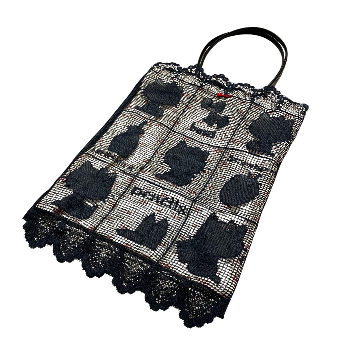 MUVEIL サンリオキャラクターズコラボ ハローキティ レースバッグトートバッグ1567-5-000020-7900 古着・中古-1枚目のアイテム画像