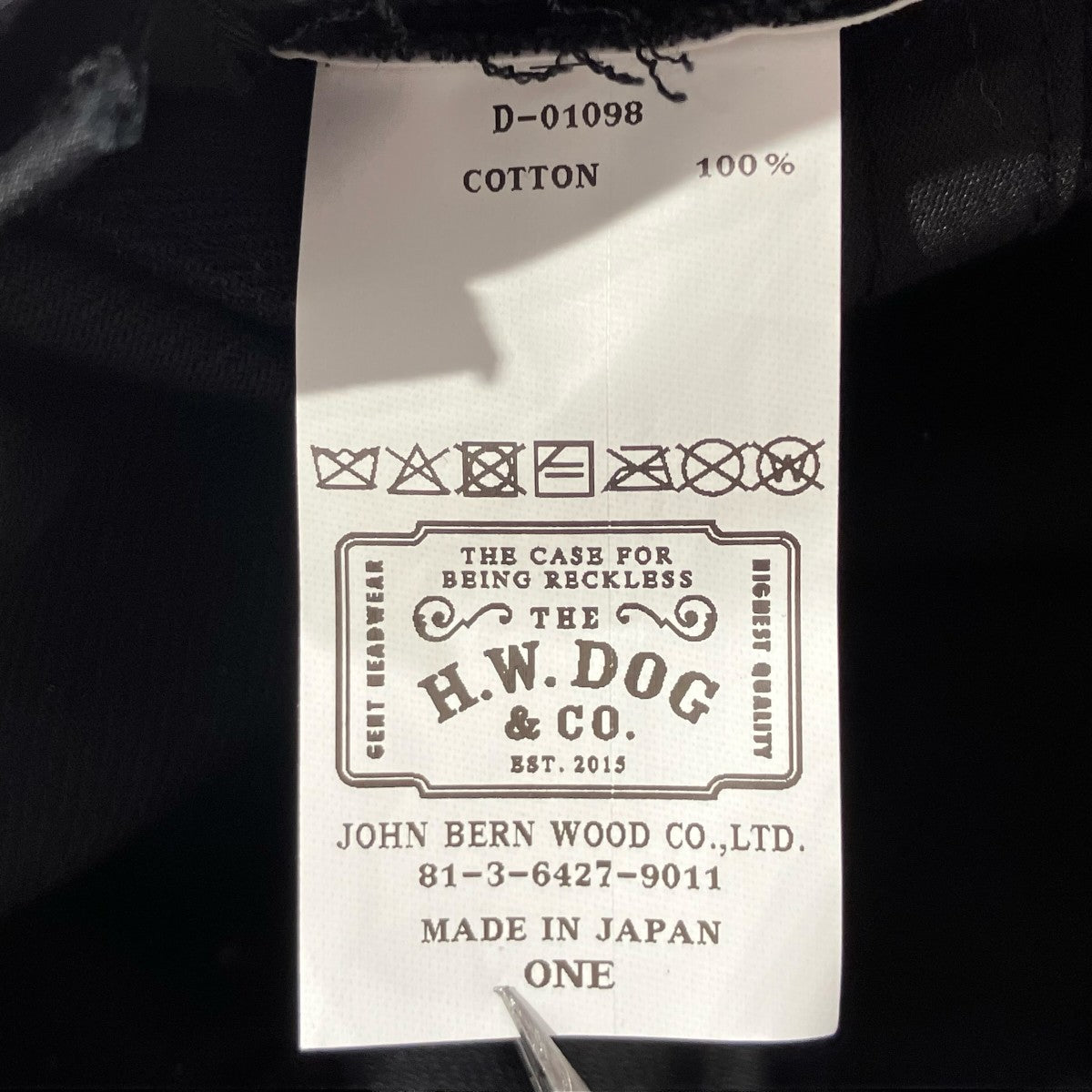 THE H．W．DOG＆CO． キャップD-01098 古着・中古-8枚目のアイテム画像