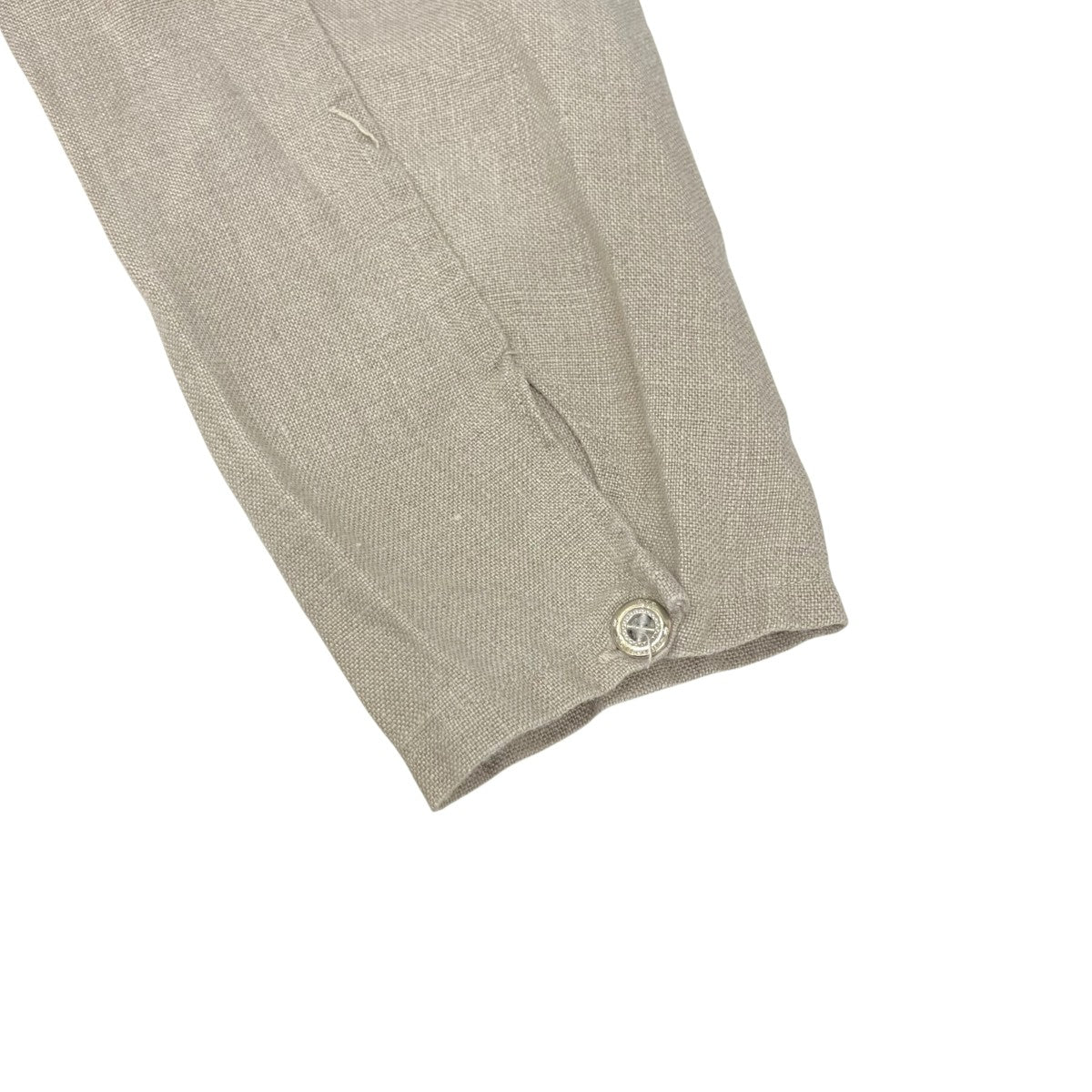 French Bourgeron Jacketリネンプロオーバーシャツ