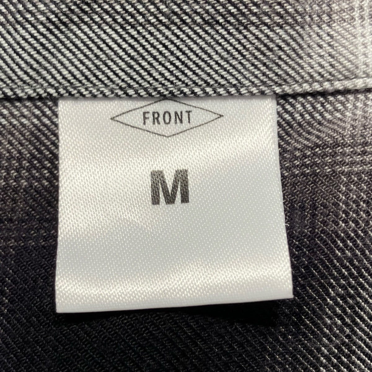 FRONT11201 オンブレCK長袖シャツ 古着・中古-5枚目のアイテム画像