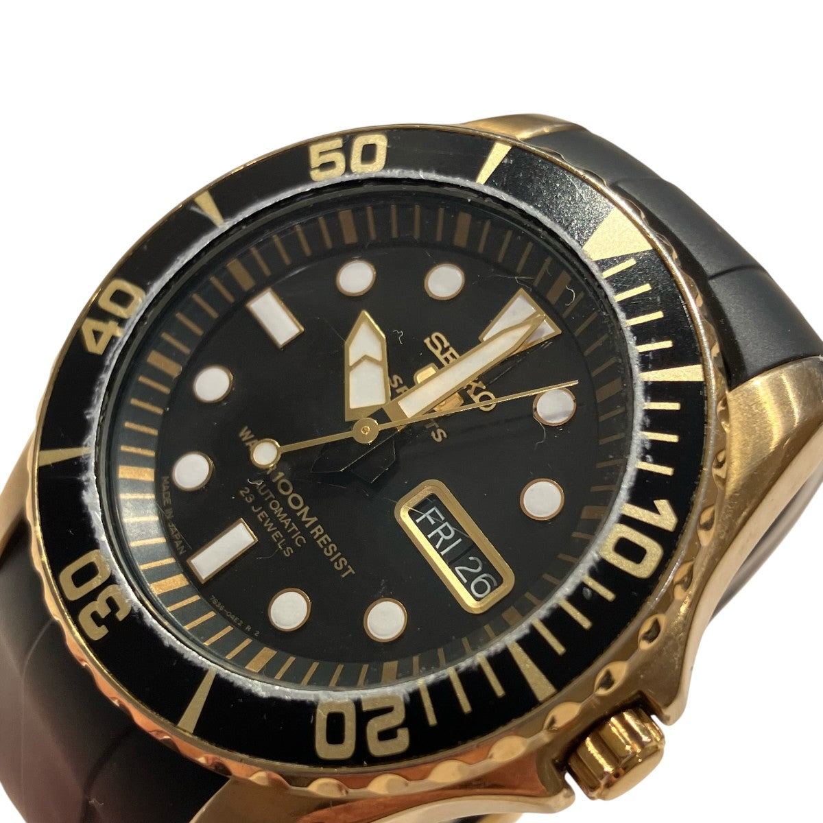 SEIKO セイコー5 SPORTS 自動巻き腕時計7S36-03C0 古着・中古-3枚目のアイテム画像