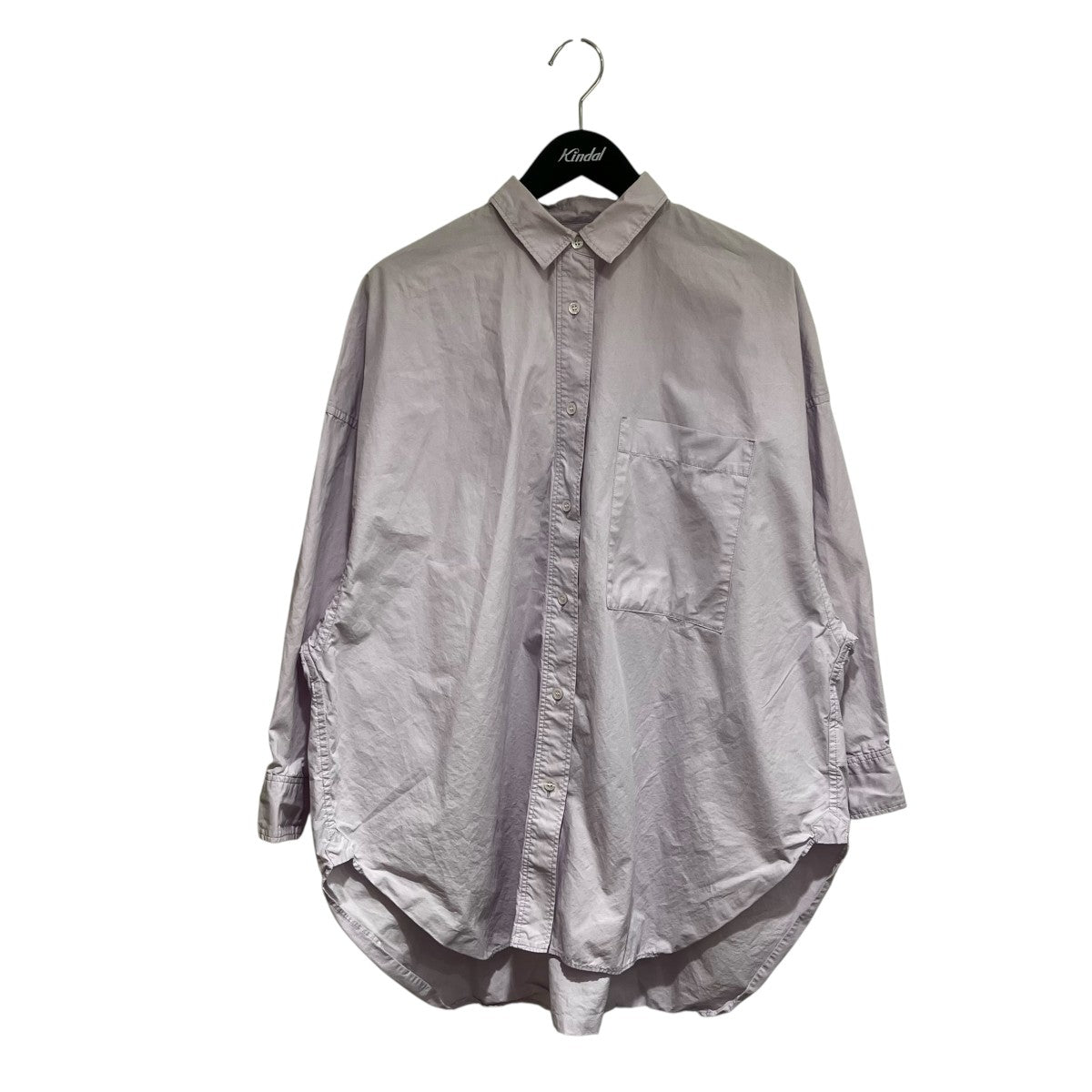 SACRA Superior Cotton Poplin Shirt長袖シャツ124118071 古着・中古-1枚目のアイテム画像