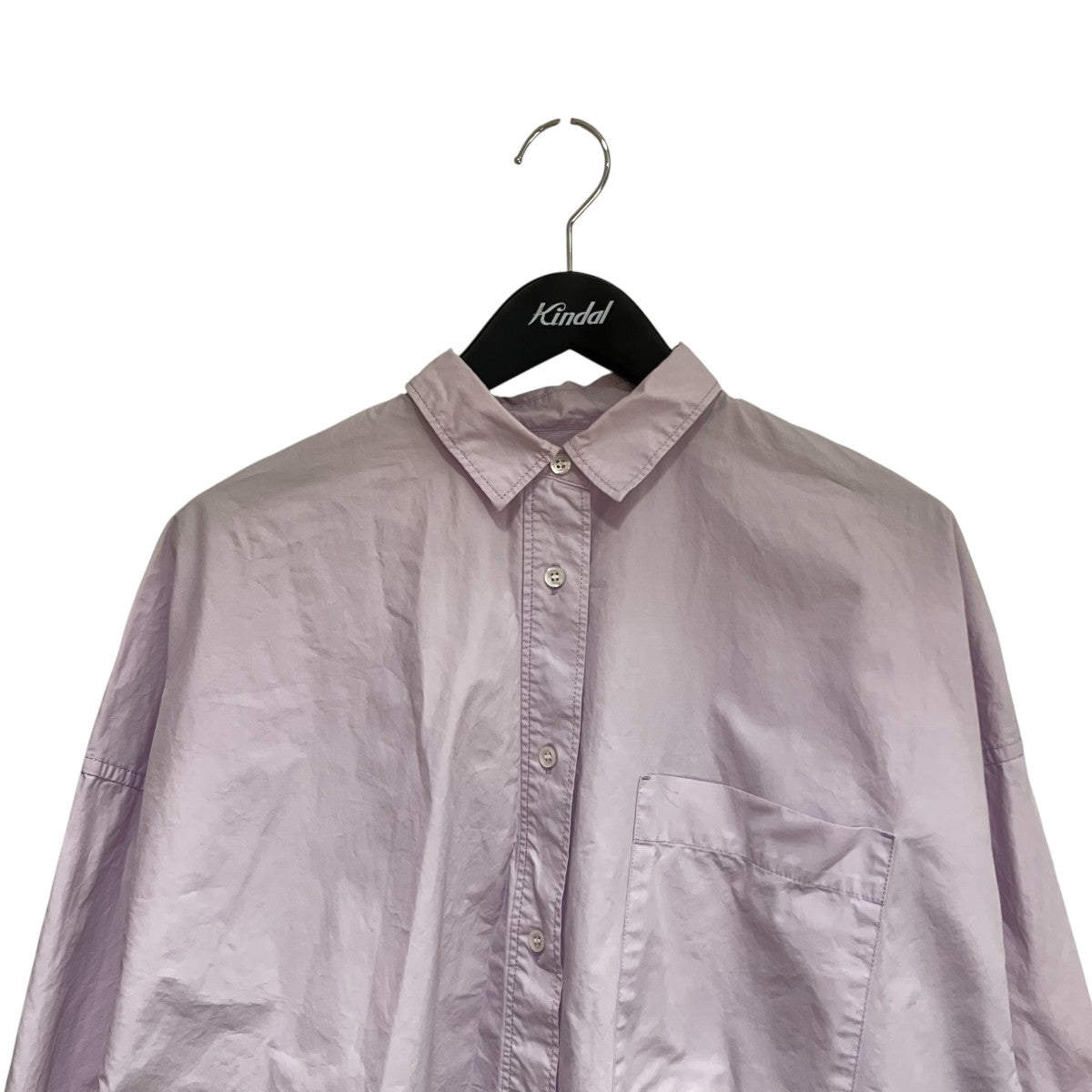 SACRA Superior Cotton Poplin Shirt長袖シャツ124118071 古着・中古-3枚目のアイテム画像