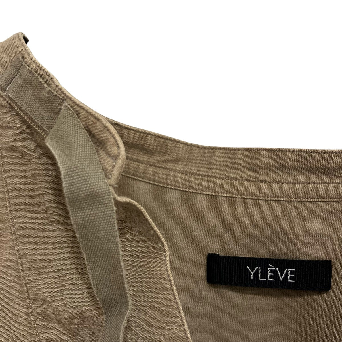 YLEVE 22SSコットンポプリンロングカフタンシャツワンピース168-2250011 古着・中古-5枚目のアイテム画像