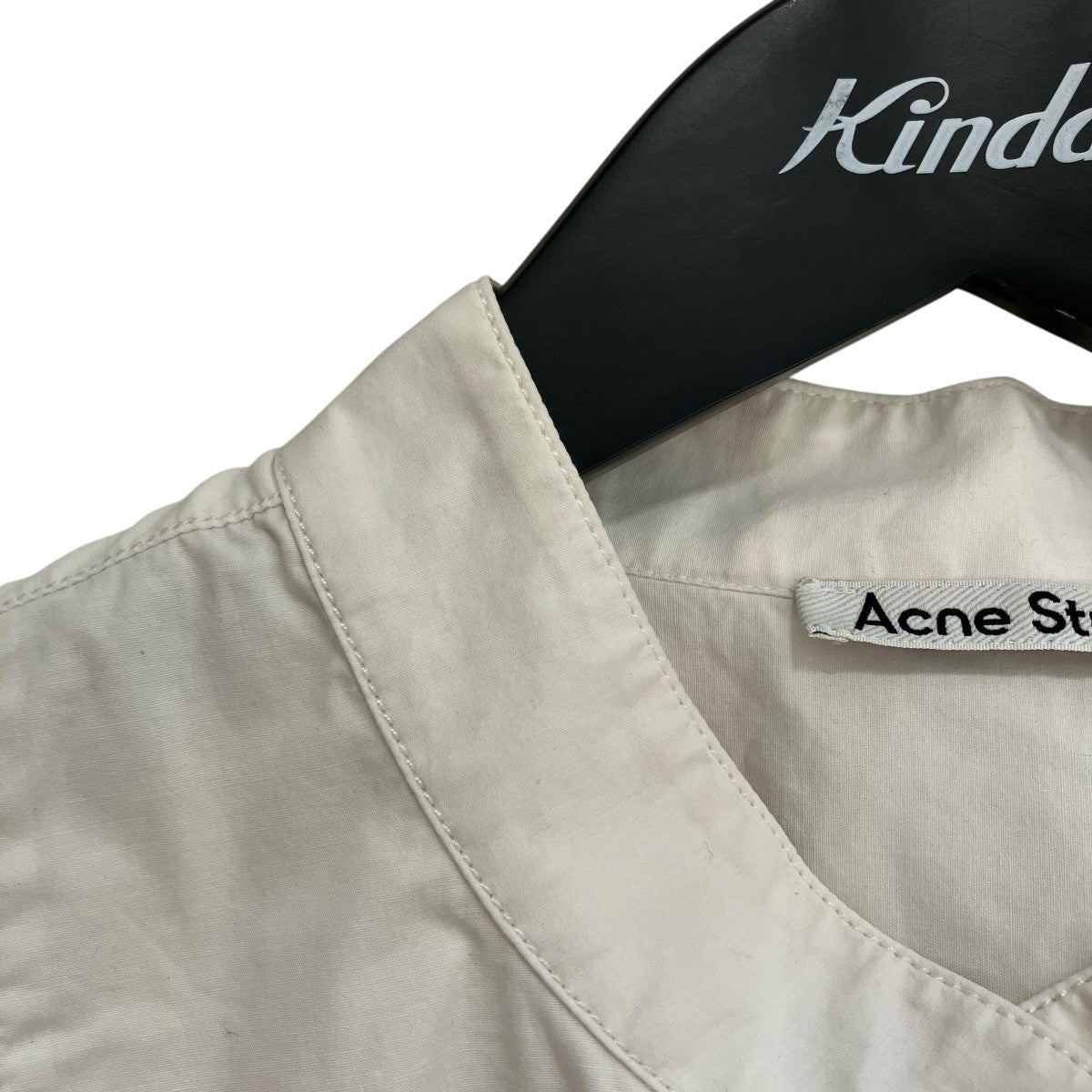 ACNE STUDIOS スタンドカラー 長袖 シャツワンピース長袖シャツFN-WNDRES000876 A20528 古着・中古-5枚目のアイテム画像