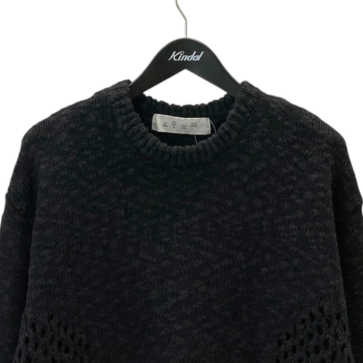 VENTILATION CREWNECK SWEATERセーター