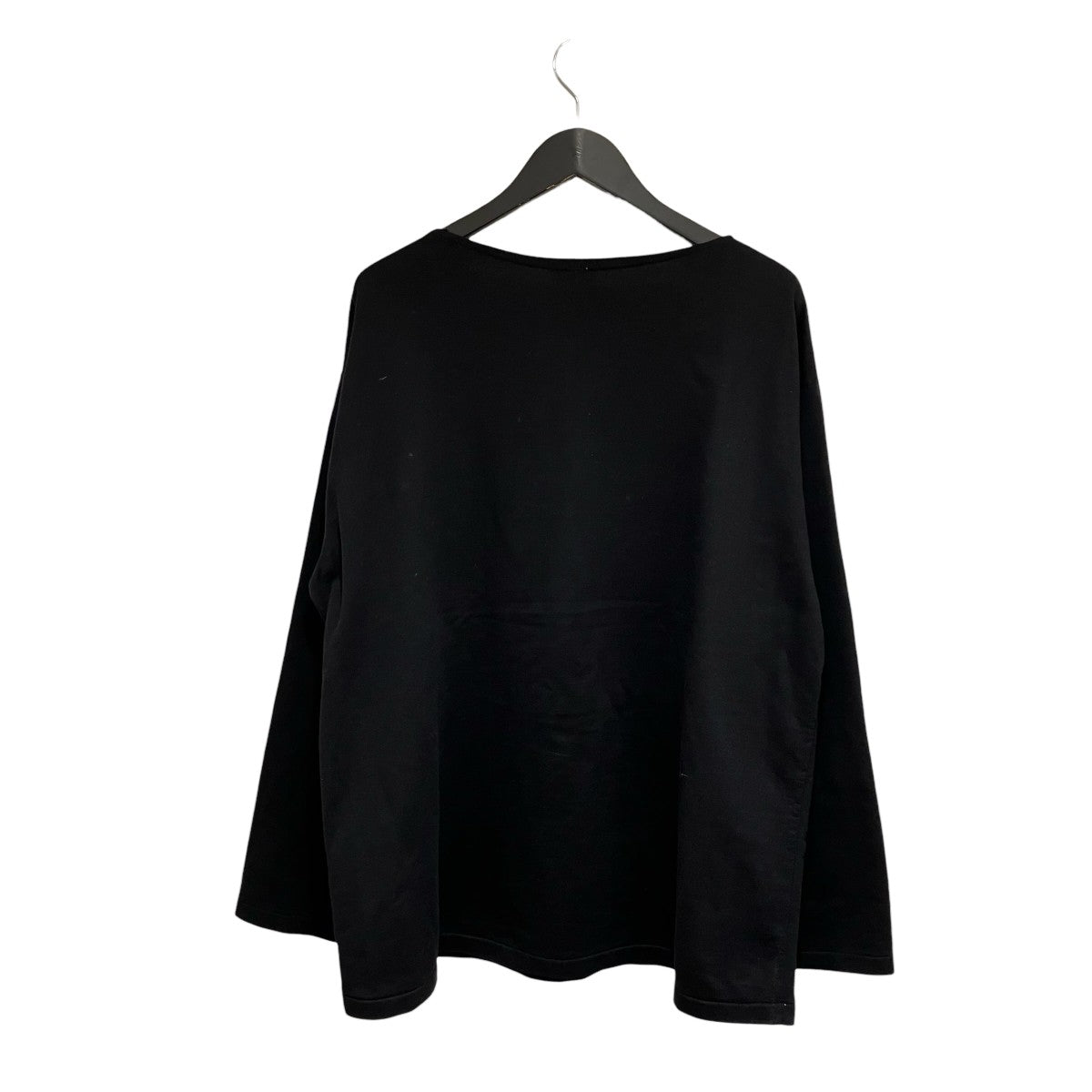 COMOLI 25AWコットン ボートネック長袖TシャツC03-05016 古着・中古-2枚目のアイテム画像