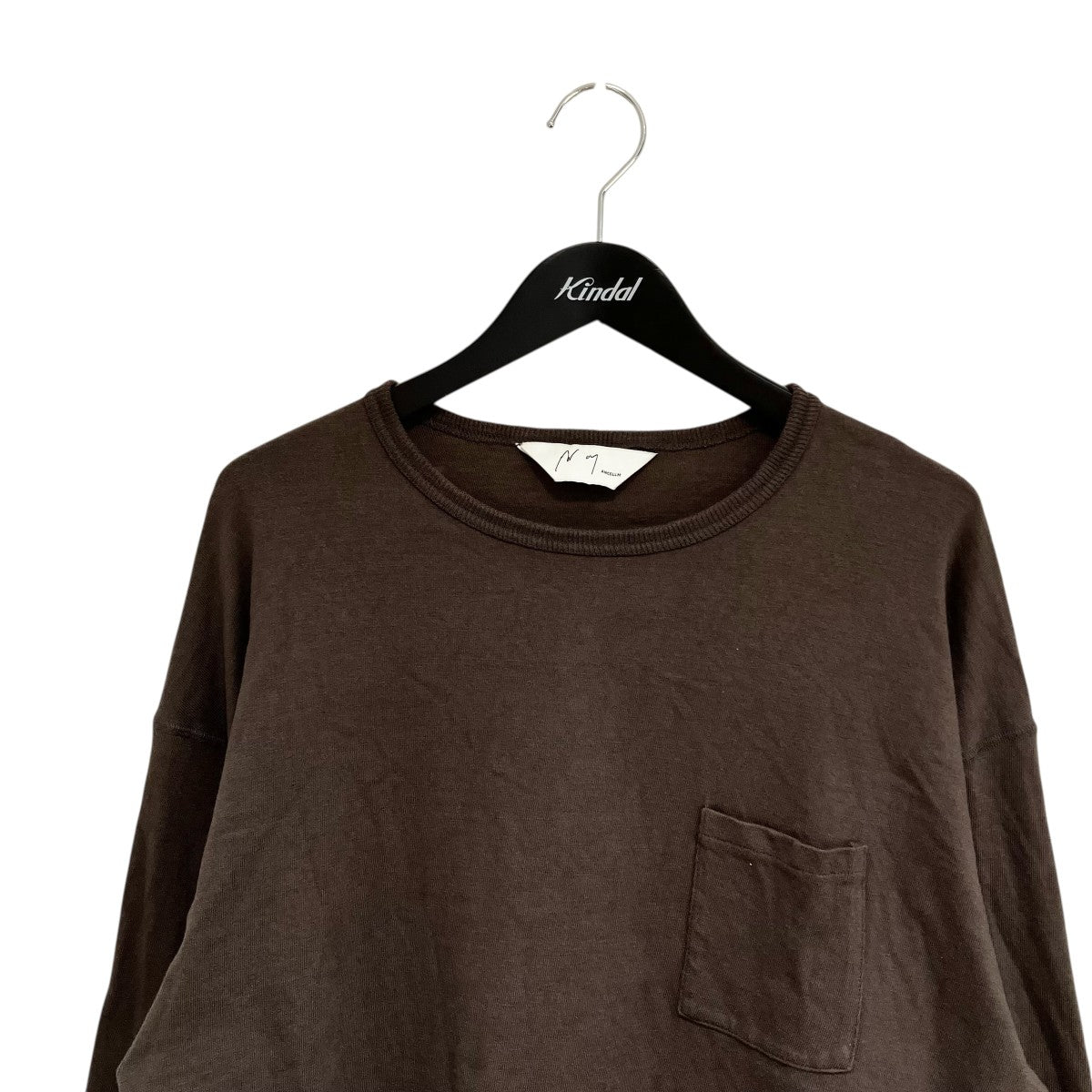 ANCELLM 24SSC R CREW NECK LS T-SHIRT長袖TシャツANC-CT46 古着・中古-3枚目のアイテム画像