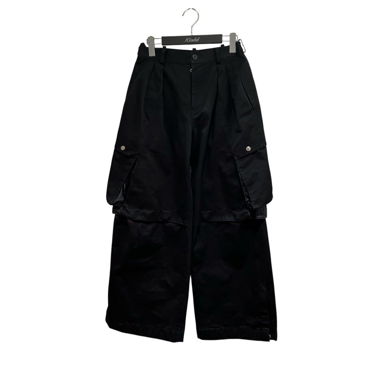 Tamme KNEE TUCK WIDE CARGO PANTSパンツ 古着・中古-1枚目のアイテム画像