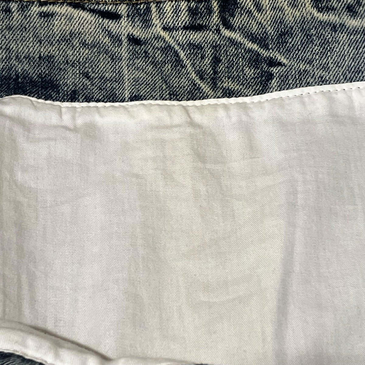 BALENCIAGA デニムスカート571460 古着・中古-6枚目のアイテム画像