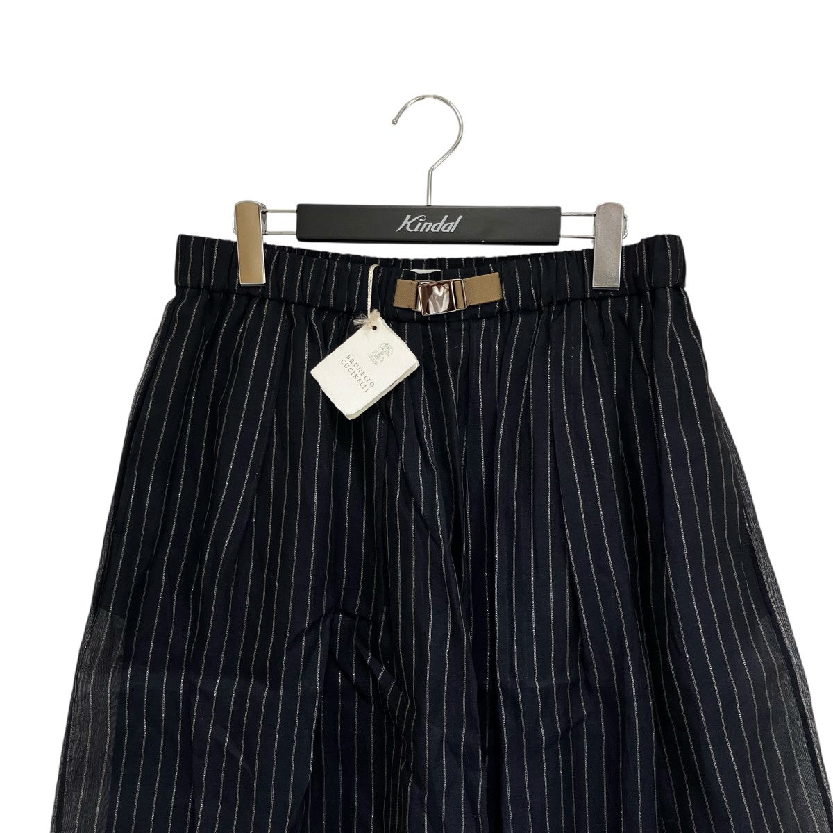 BRUNELLO CUCINELLI(ブルネ・クチネリ) スカート ネイビー サイズ 42