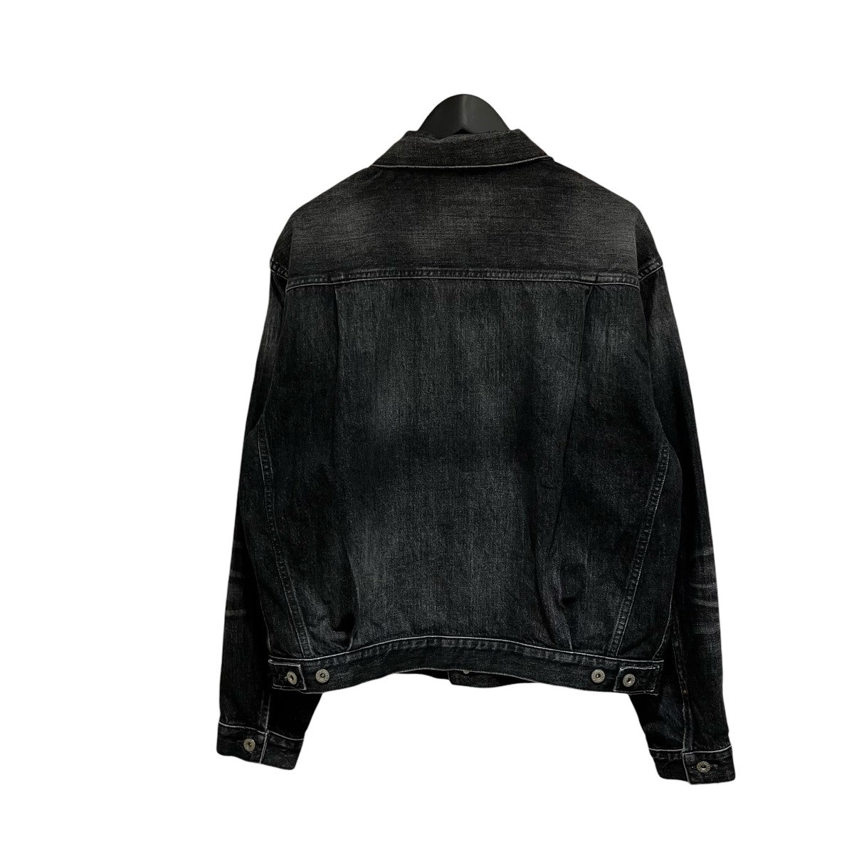AVIREX DENIM JACKET TYPE-2nd BLACK USEDデニムジャケット783-5952201 古着・中古-2枚目のアイテム画像