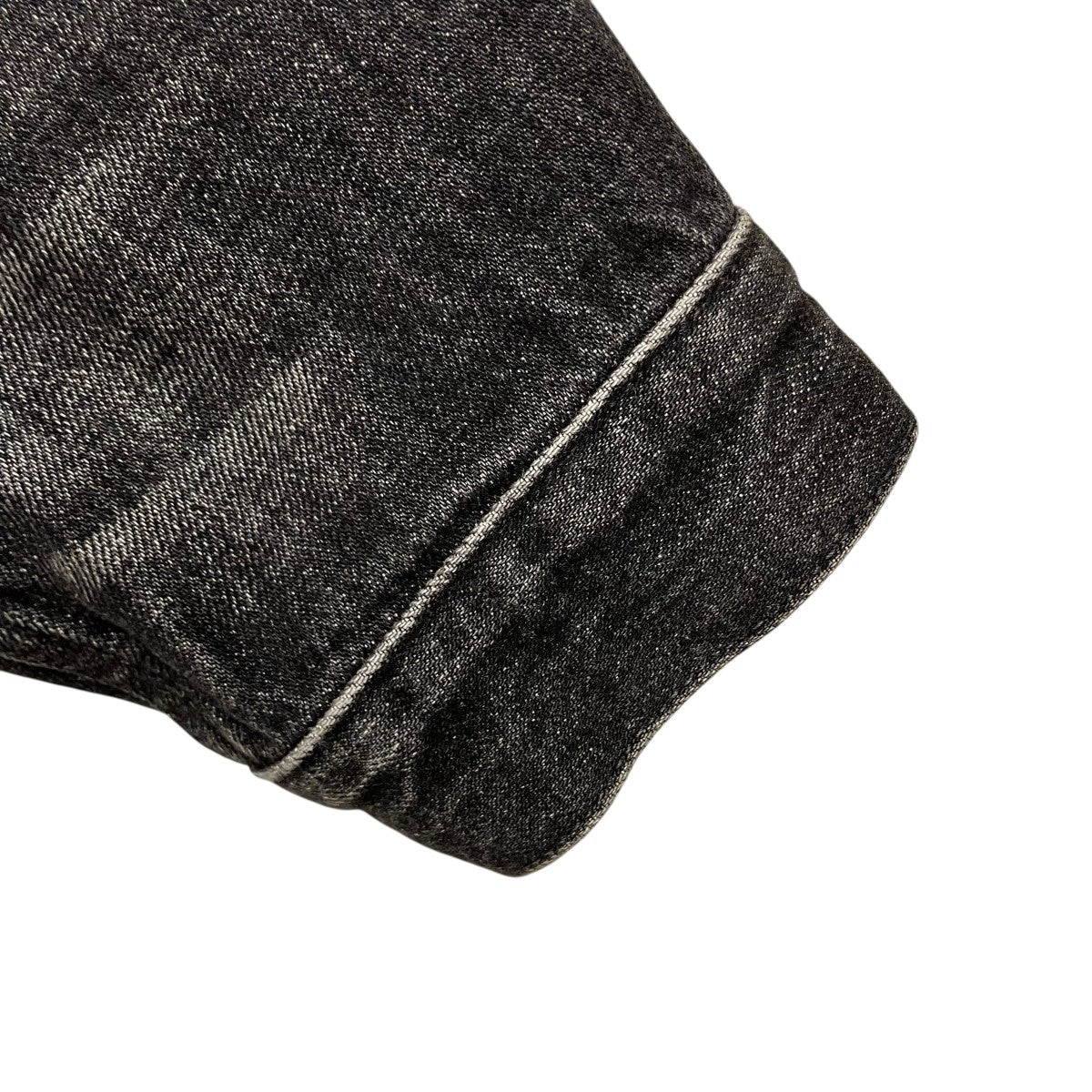 AVIREX DENIM JACKET TYPE-2nd BLACK USEDデニムジャケット783-5952201 古着・中古-4枚目のアイテム画像