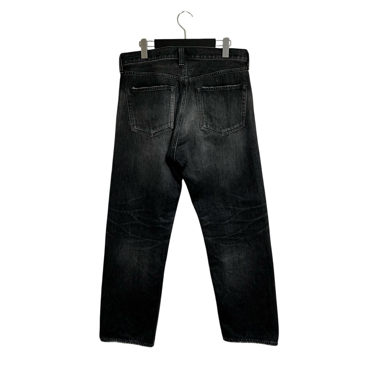 AVIREX 《TFQP》DENIM PANTS BLACK USEDデニムパンツ 古着・中古-2枚目のアイテム画像