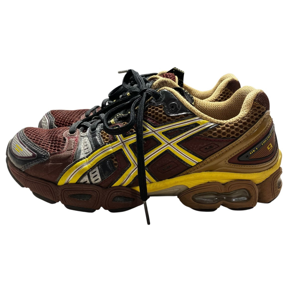 asics ASICS UB3-S Gel-Nimbus 9 Rum Raisinローカットスニーカー1201A442 古着・中古-3枚目のアイテム画像