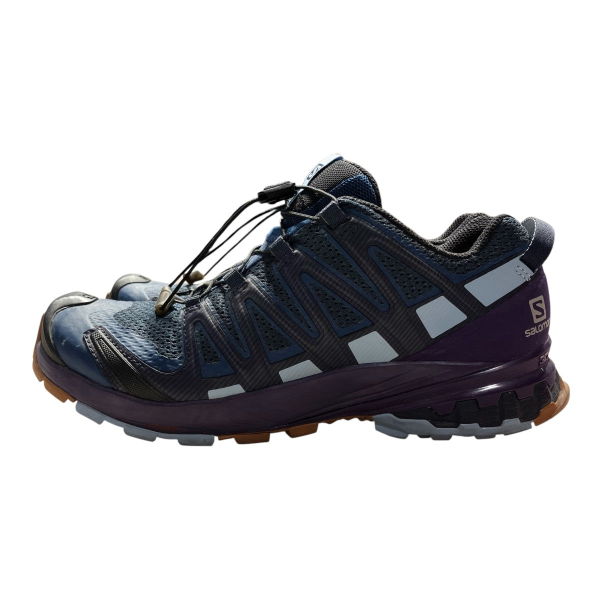 SALOMON Salomon XA PRO 3D V8 Women’s Trail， Blue Violetローカットスニーカー409868 古着・中古-3枚目のアイテム画像
