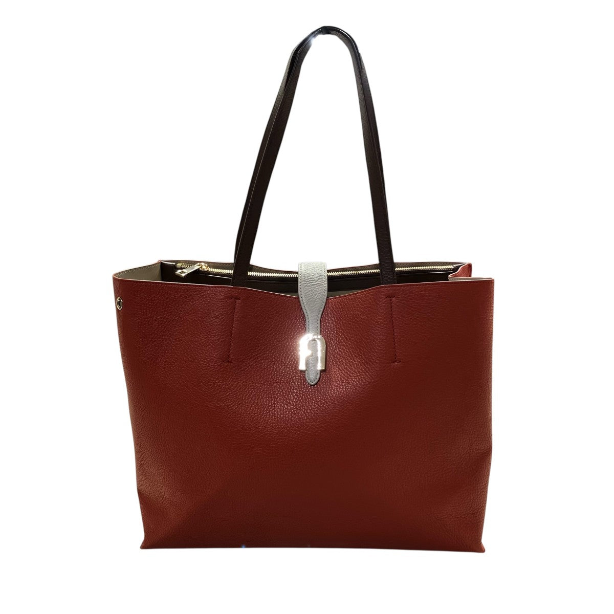 FURLA Mia Sofiaトートバッグ 古着・中古-2枚目のアイテム画像