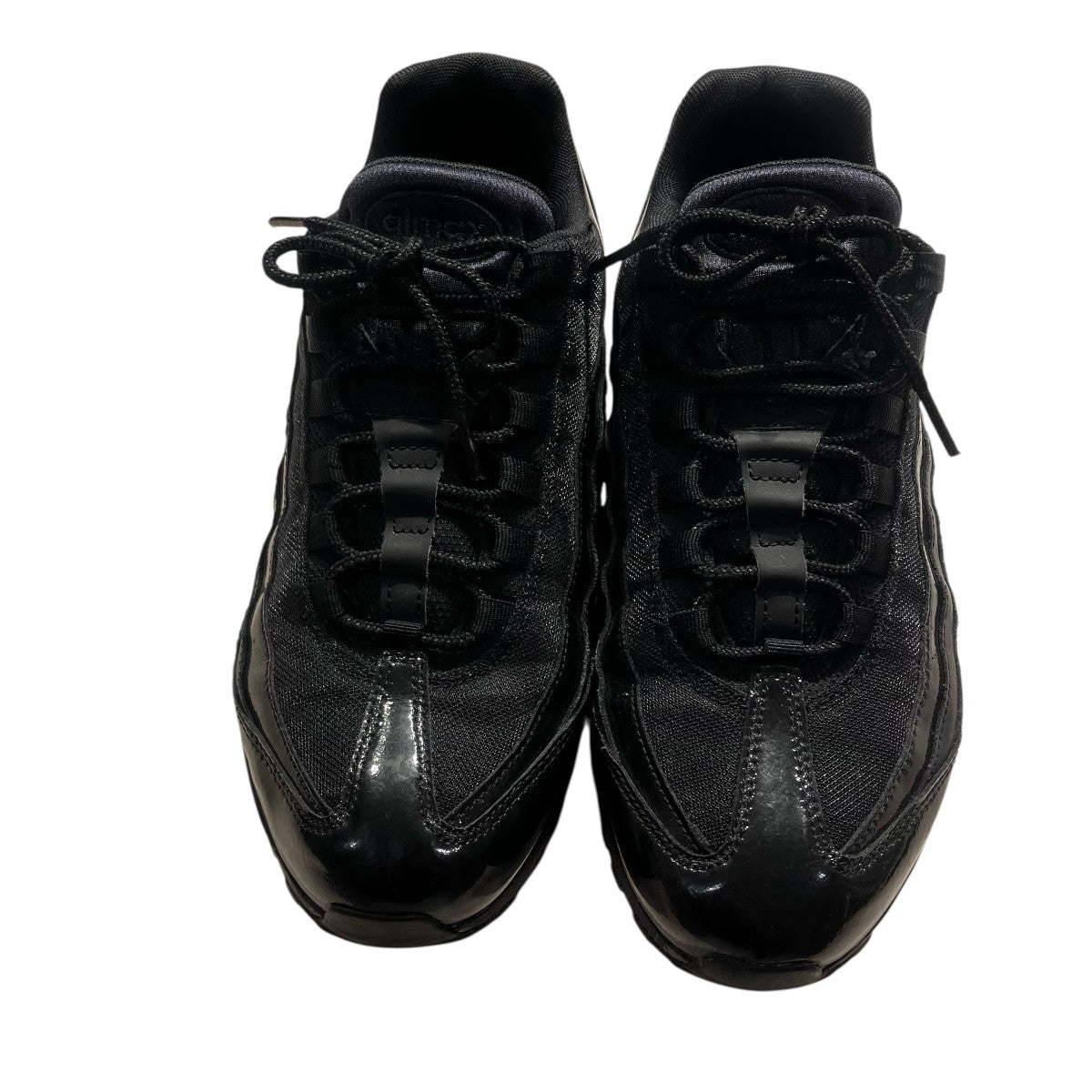 NIKE WMNS AIRMAX95 TRIPLE BLACKスニーカー307960-010 古着・中古-2枚目のアイテム画像