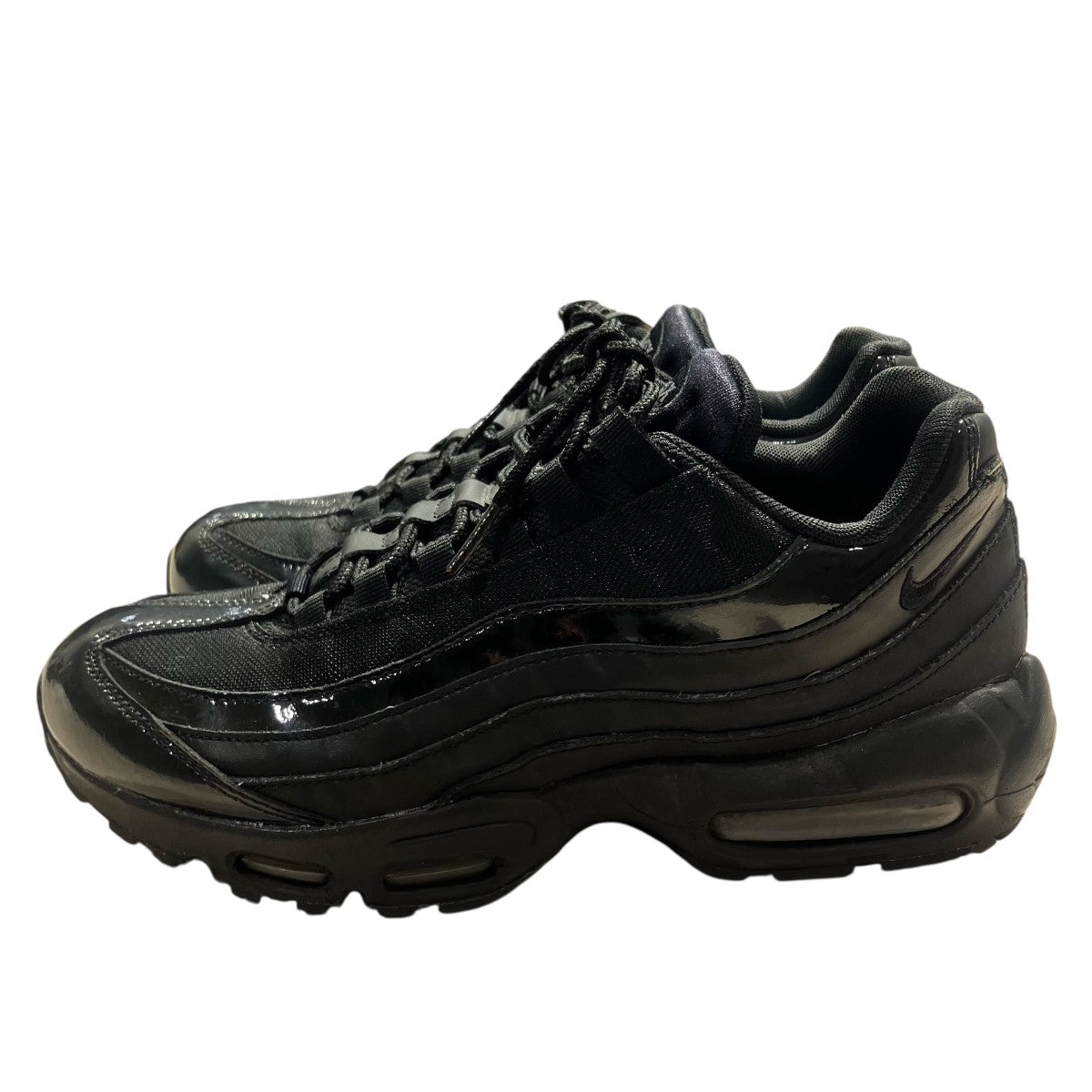 NIKE WMNS AIRMAX95 TRIPLE BLACKスニーカー307960-010 古着・中古-3枚目のアイテム画像