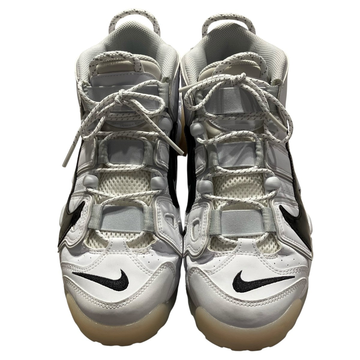 NIKE AIR MORE UPTEMPO ’96 WHITE BLACK-PHOTON DUST-VAST GREYスニーカーDQ5014-100 古着・中古-2枚目のアイテム画像