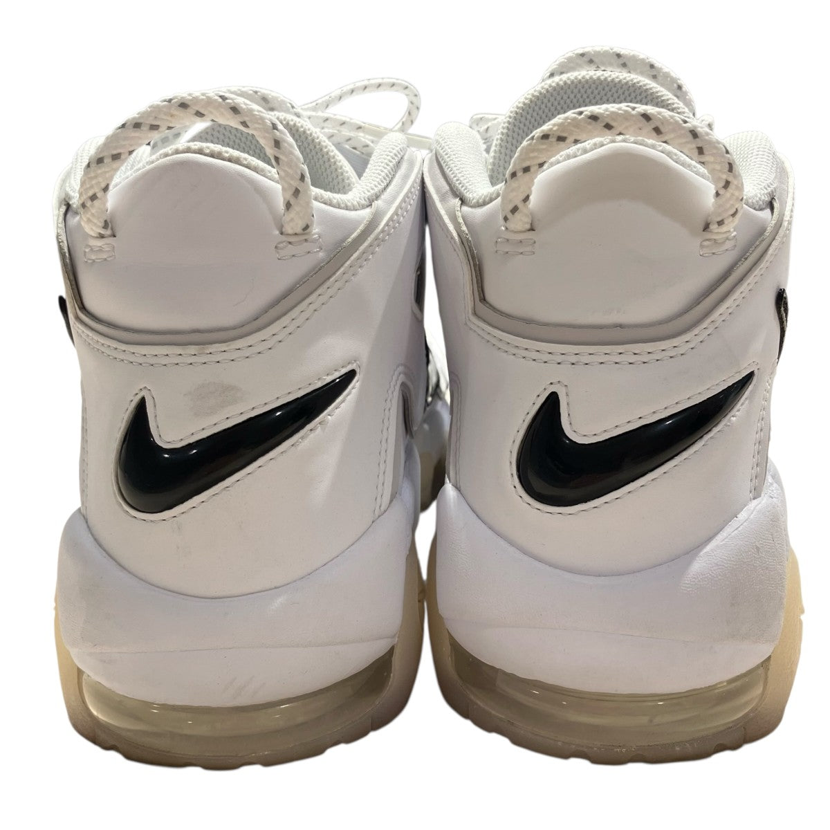 NIKE AIR MORE UPTEMPO ’96 WHITE BLACK-PHOTON DUST-VAST GREYスニーカーDQ5014-100 古着・中古-4枚目のアイテム画像