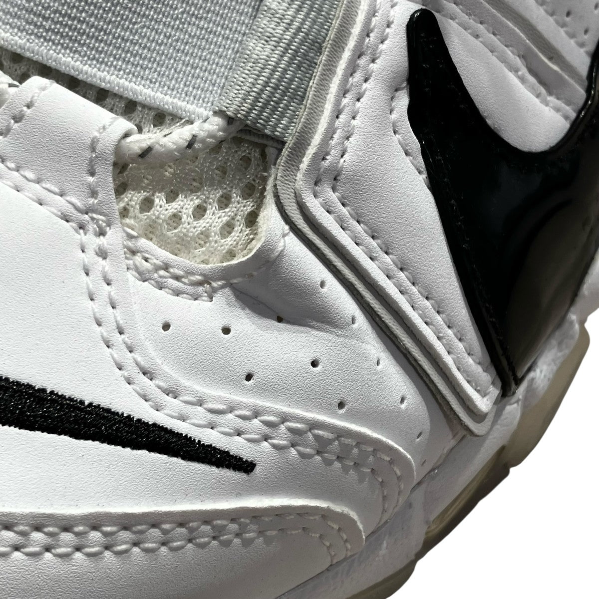 NIKE AIR MORE UPTEMPO ’96 WHITE BLACK-PHOTON DUST-VAST GREYスニーカーDQ5014-100 古着・中古-6枚目のアイテム画像
