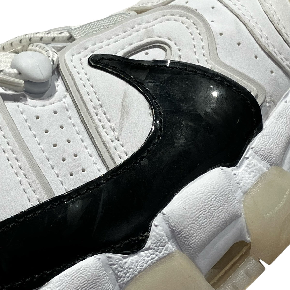 NIKE AIR MORE UPTEMPO ’96 WHITE BLACK-PHOTON DUST-VAST GREYスニーカーDQ5014-100 古着・中古-8枚目のアイテム画像