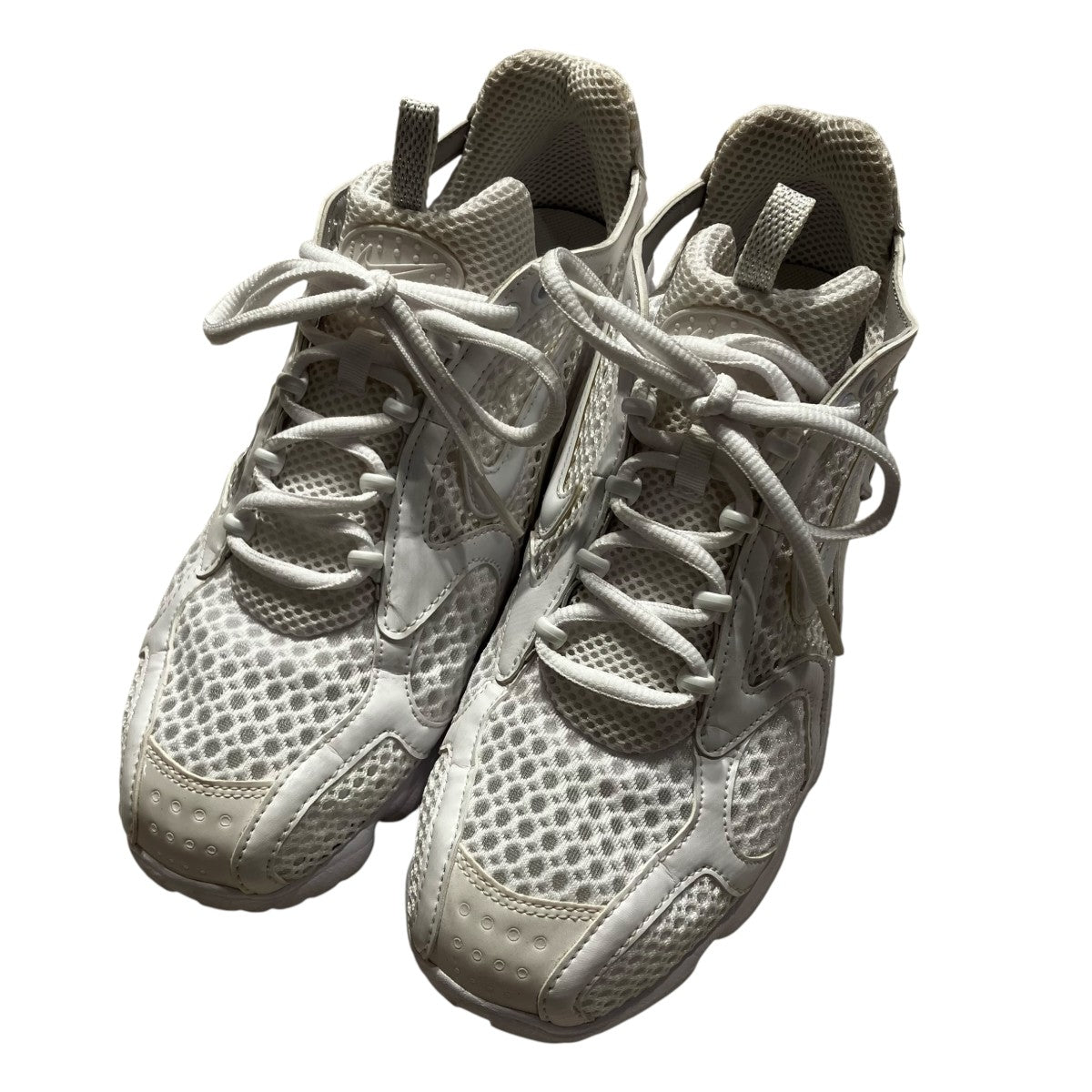 NIKE Air Zoom Spiridon Cage 2 ’Triple WhiteスニーカーCJ1288-100 古着・中古-1枚目のアイテム画像