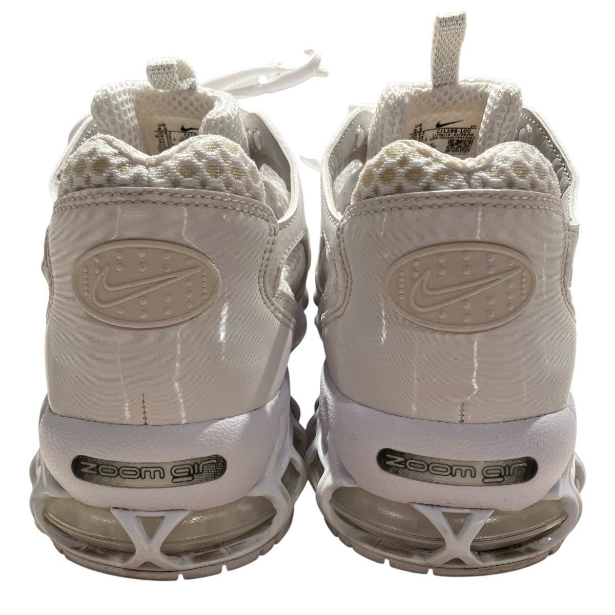 NIKE Air Zoom Spiridon Cage 2 ’Triple WhiteスニーカーCJ1288-100 古着・中古-4枚目のアイテム画像