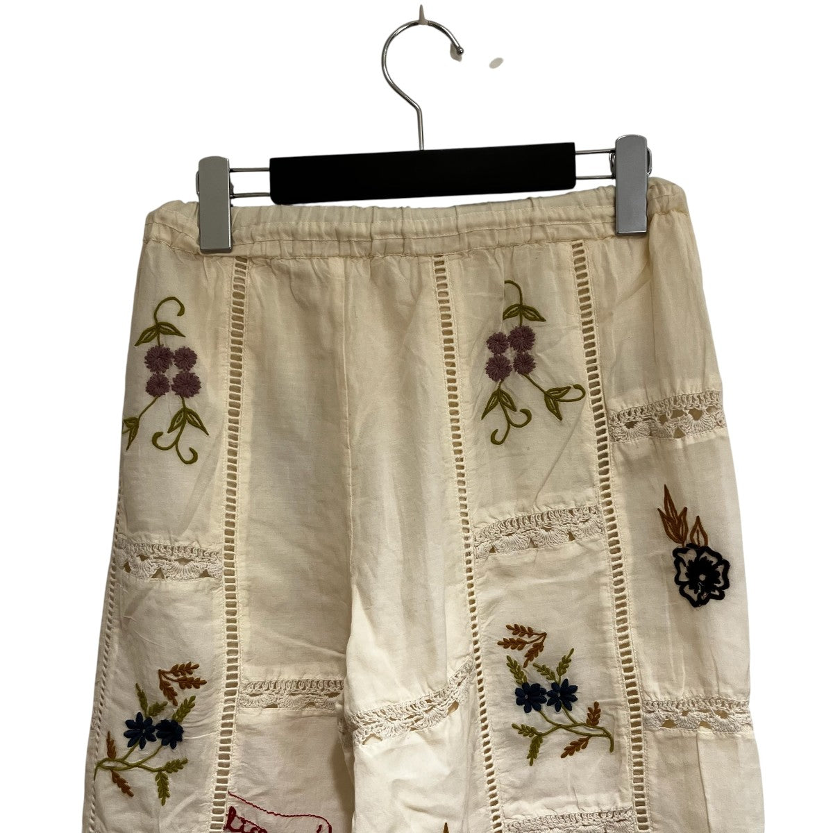 26SSEmbroidery Patchwork Trousersイージーパンツ12510701