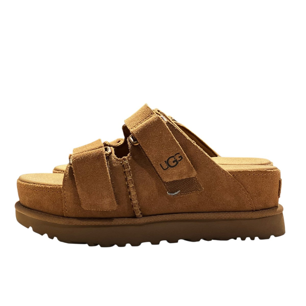 UGG GOLDENSTAR HI SLIDE SANDALスウェードサンダル1155458 古着・中古-3枚目のアイテム画像