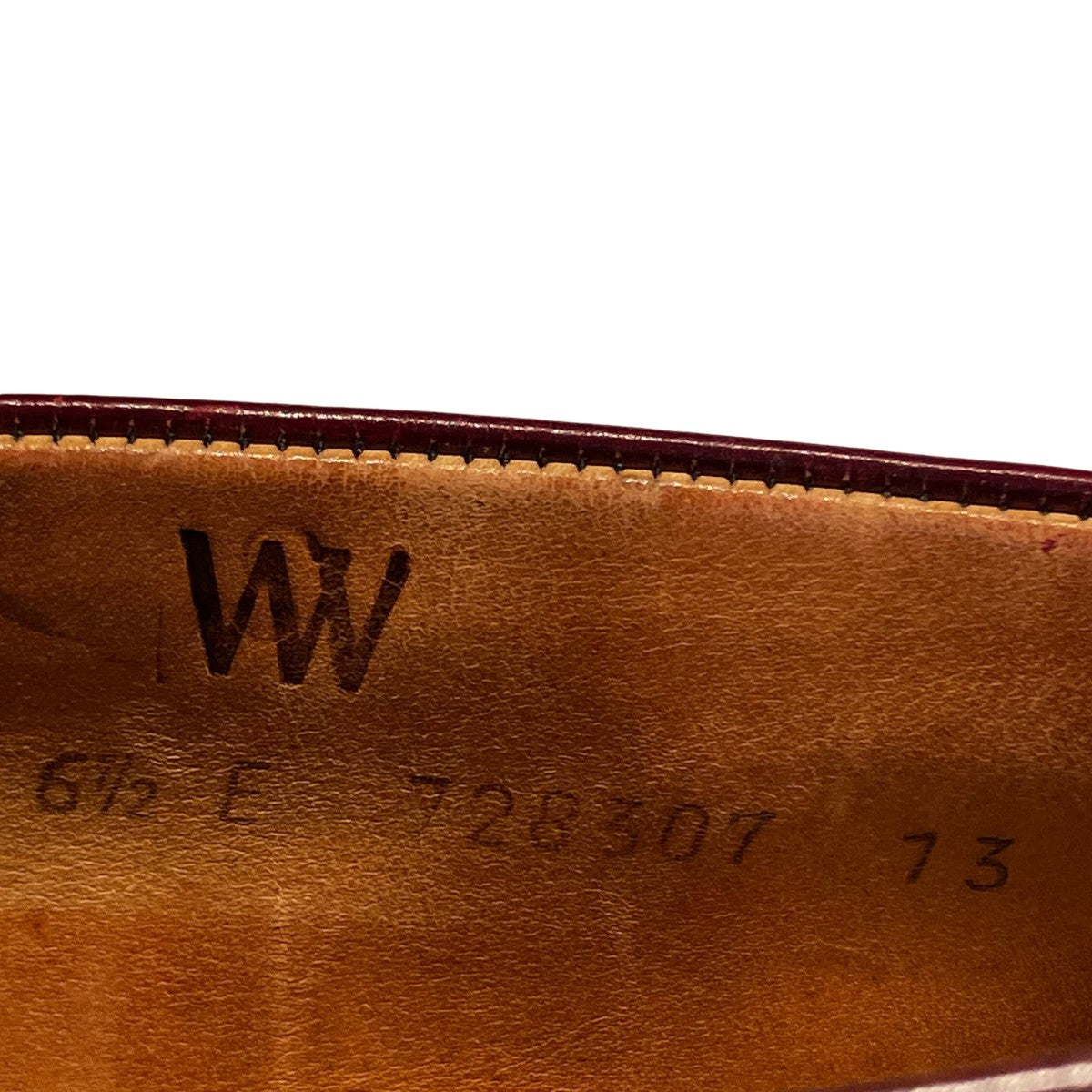 J．M．WESTON ヴィンテージ 180ローファー カーフ 6．5Eローファー728307 古着・中古-8枚目のアイテム画像