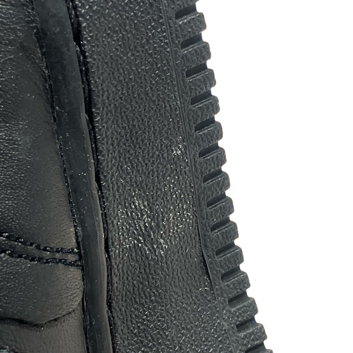NIKE×COMME des GARCONS Air Force 1 Mid BlackハイカットスニーカーDC3601-001 古着・中古-8枚目のアイテム画像