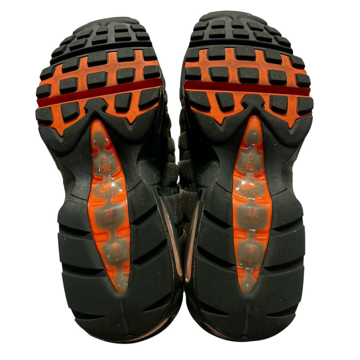 NIKE Air Max 95 String Total OrangeスニーカーAT2865-200 古着・中古-5枚目のアイテム画像