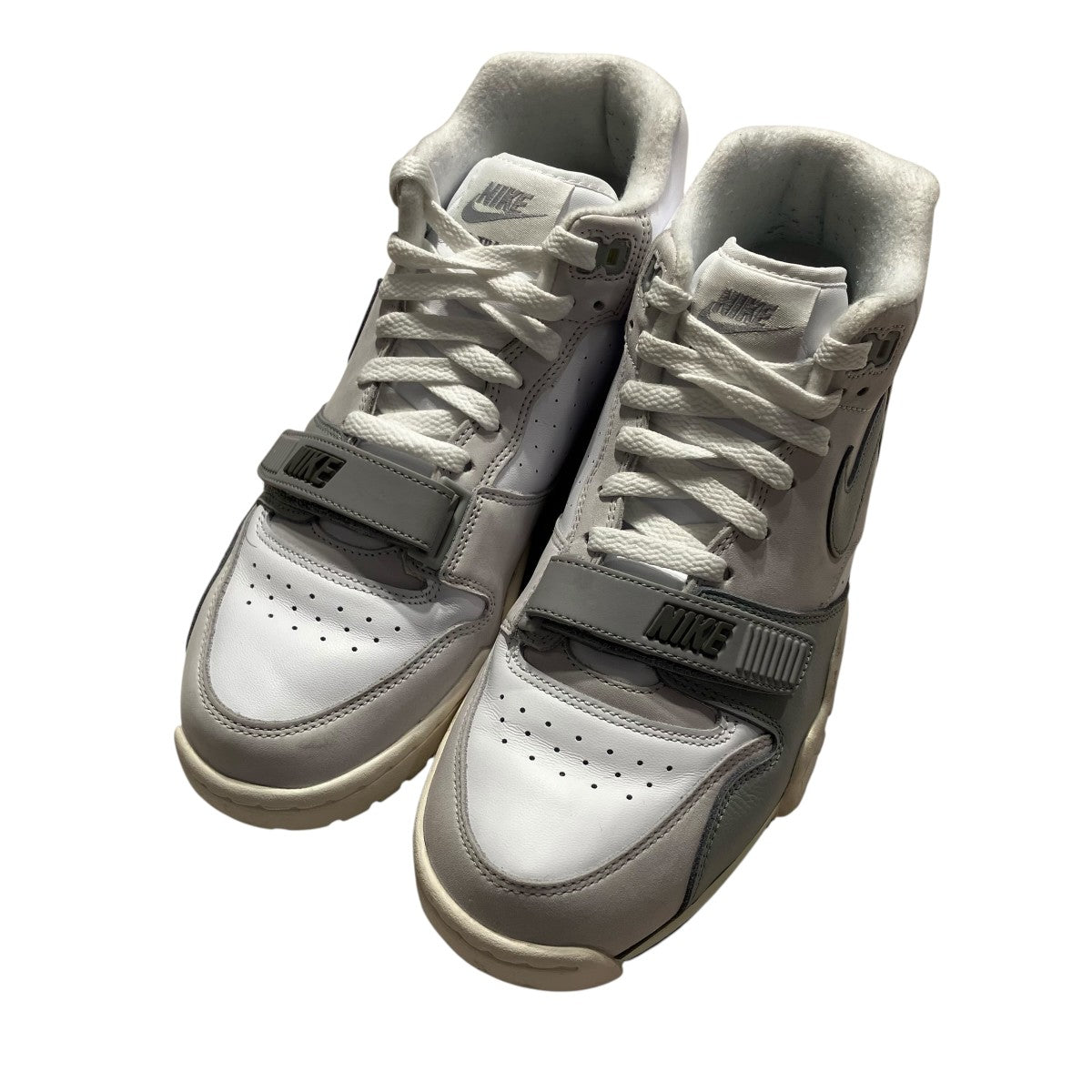 NIKE Air Trainer 1 Photon Dust Light SmokeハイカットスニーカーDM0521-001 古着・中古-1枚目のアイテム画像