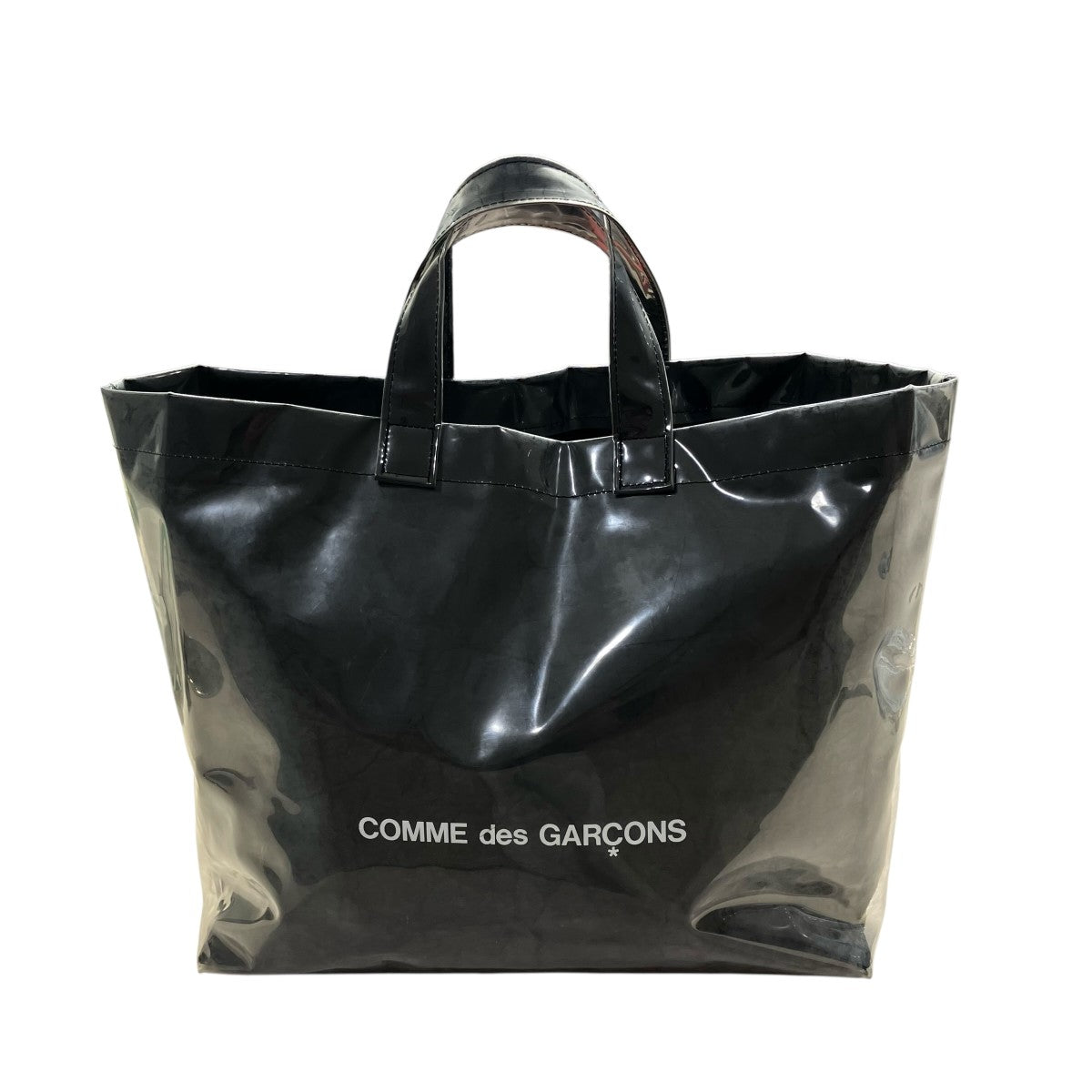 COMME des GARCONS ブラックマーケットPVCトートバッグOD-K211 古着・中古-2枚目のアイテム画像